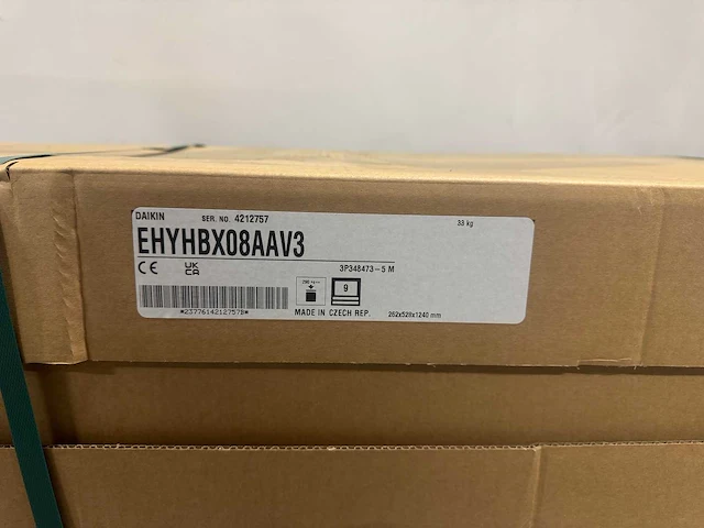 Daikin-intergas - ehyhbx08aav3 - warmtepomp - afbeelding 2 van  3
