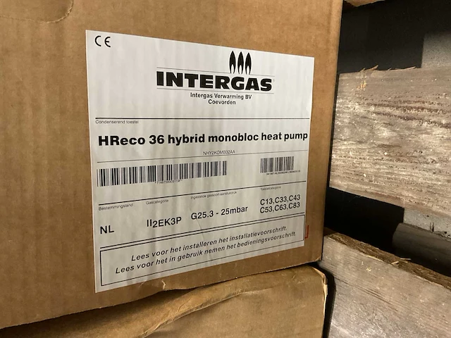Daikin + intergas ejha04aav3 + nhy2komb32aa hybride lucht-water warmtepomp set - afbeelding 4 van  5