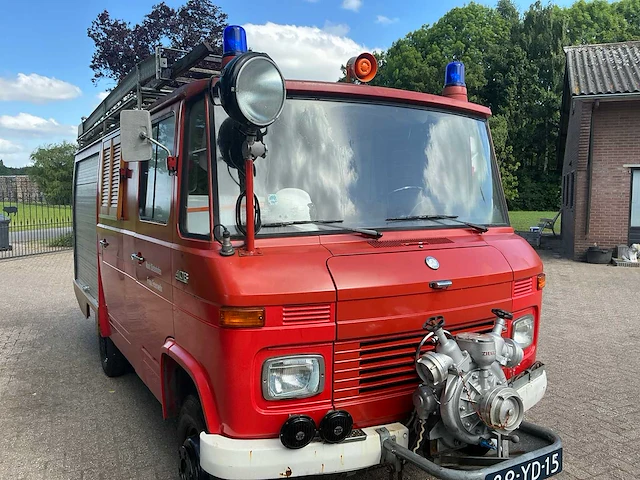 Daimler benz 408 brandweerwagen camper - scherpenzeel - afbeelding 14 van  34