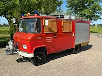 Daimler benz 408 brandweerwagen camper - scherpenzeel