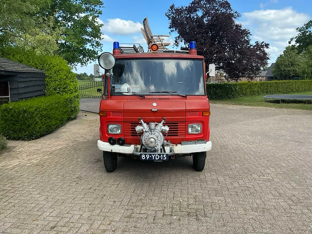 Daimler benz 408 brandweerwagen camper - scherpenzeel - afbeelding 4 van  34
