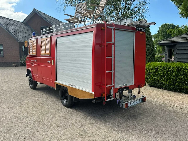 Daimler benz 408 brandweerwagen camper - scherpenzeel - afbeelding 8 van  34