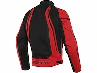 Dainese air crono 2 tex black lava red lava red 48 motorjas - afbeelding 2 van  4