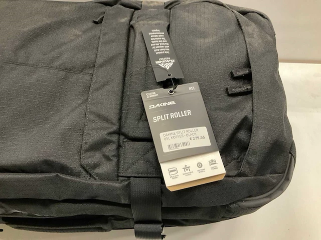 Dakine split stroller 85l black - afbeelding 2 van  4