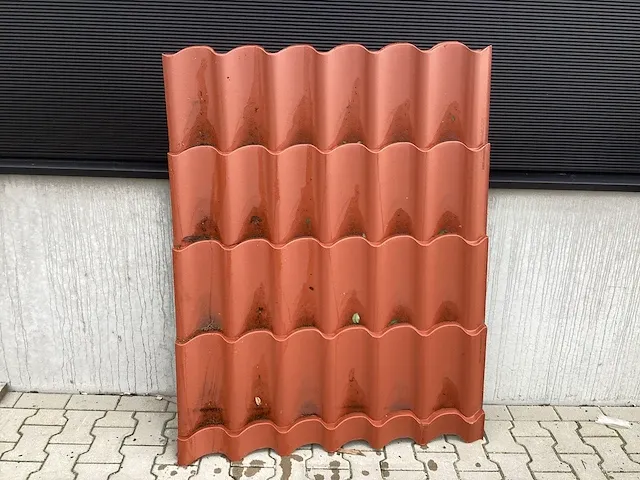 Dakpanplaat terracotta - afbeelding 1 van  2