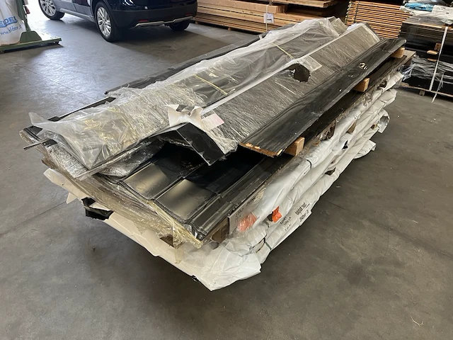 Dakpanprofielplaten zwart div. lengtes - afbeelding 3 van  7