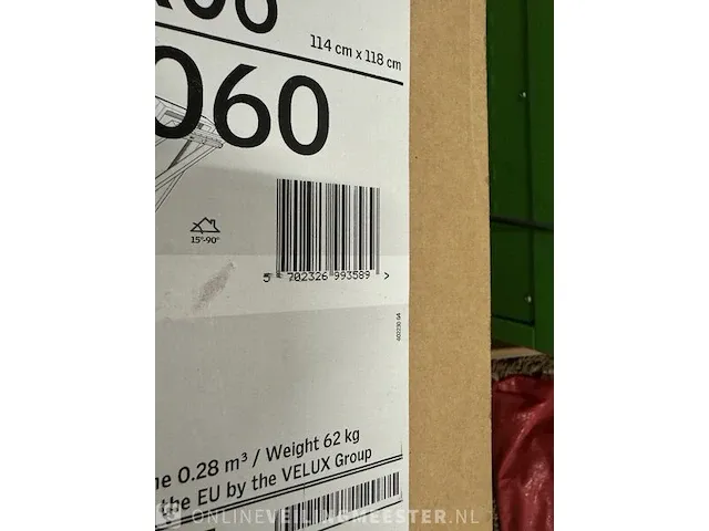 Dakraam 114x118 cm velux, ggu 0060 sk06 - afbeelding 5 van  6