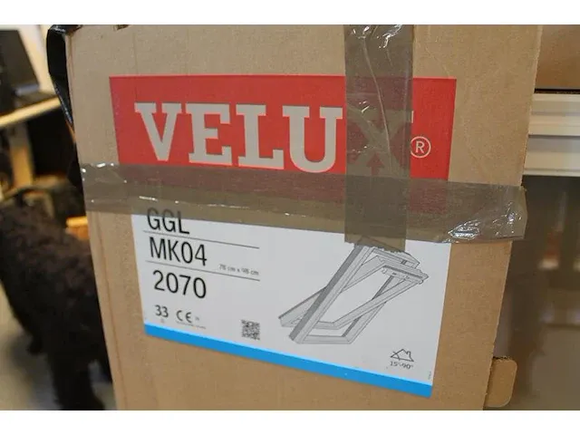 Dakraam velux ggl mk04 2070 78 x 98 x 10 cm, binnenzijde wit, nieuw in doos. - afbeelding 2 van  2