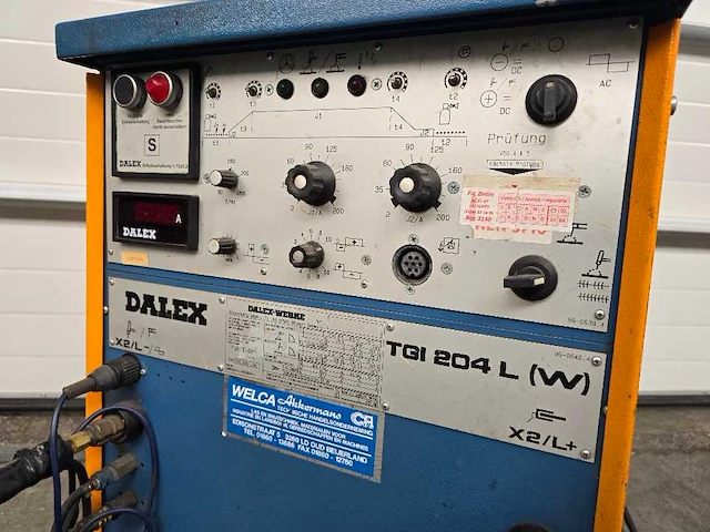 Dalex werke - tgi 204 l - tig-lasmachine - afbeelding 5 van  6