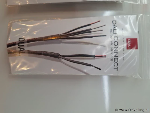 Dali connect sc termination kit | 4 stuks | nieuw in verpakking - afbeelding 3 van  3
