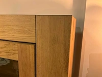 Dalia eiken vitrinekast - afbeelding 5 van  8