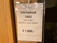 Dalia eiken vitrinekast - afbeelding 8 van  8