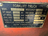 Dalian 3 ton vorkheftruck - afbeelding 4 van  12