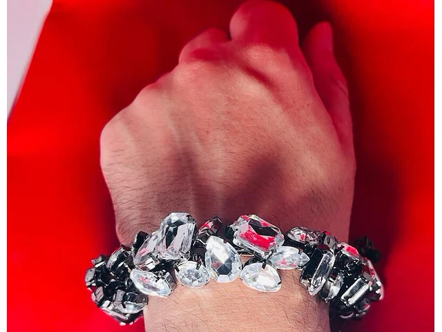 Dames armband strass diamand - romano p.c. hoofdstraat - afbeelding 4 van  5