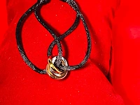 Dames armband zwart - afbeelding 1 van  3