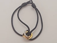 Dames armband zwart - afbeelding 1 van  3
