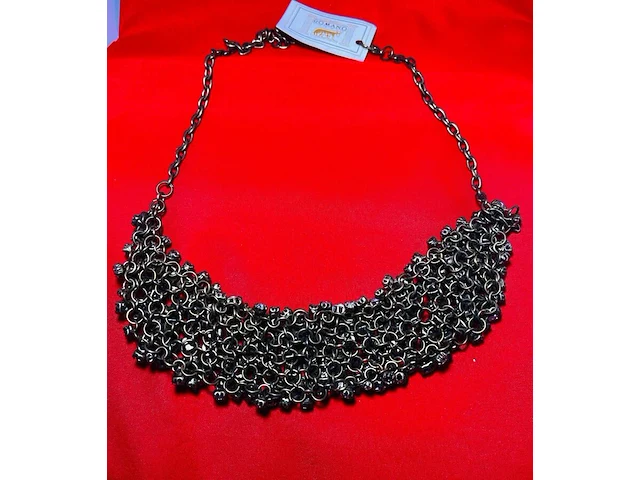 Dames collier strass diamand - romano p.c. hoofdstraat - afbeelding 3 van  3