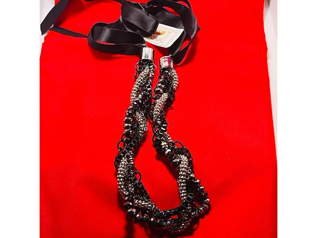 Dames collier strass diamand - romano p.c. hoofdstraat - afbeelding 3 van  3