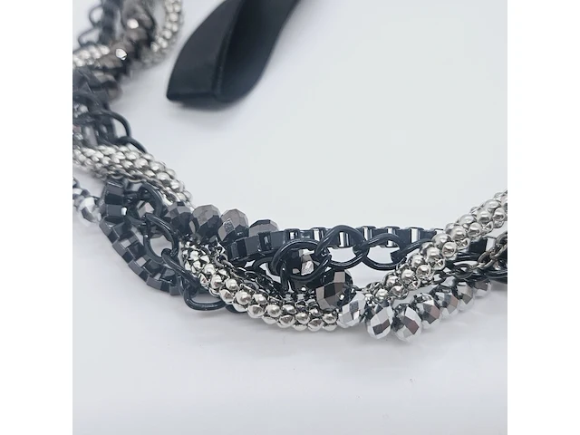 Dames collier strass diamand - romano p.c. hoofdstraat - afbeelding 2 van  4