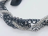 Dames collier strass diamand - romano p.c. hoofdstraat - afbeelding 2 van  4