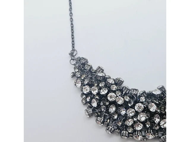 Dames collier strass diamand - romano p.c. hoofdstraat - afbeelding 3 van  5