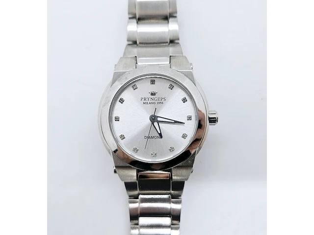 Dames diamanten horloge - pryngeps diamond - afbeelding 1 van  9