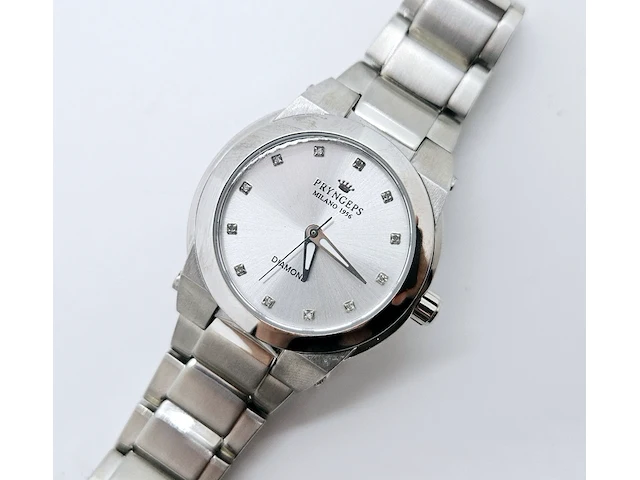Dames diamanten horloge - pryngeps diamond - afbeelding 2 van  9