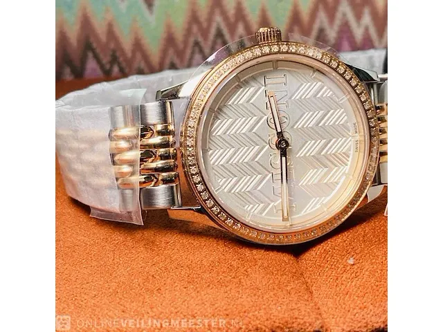Dames horloge - missoni 60 diamanten 0.33 carat prijs €1900,00 - afbeelding 6 van  8