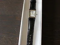 Dames horloge met lederen band ikki - afbeelding 2 van  3