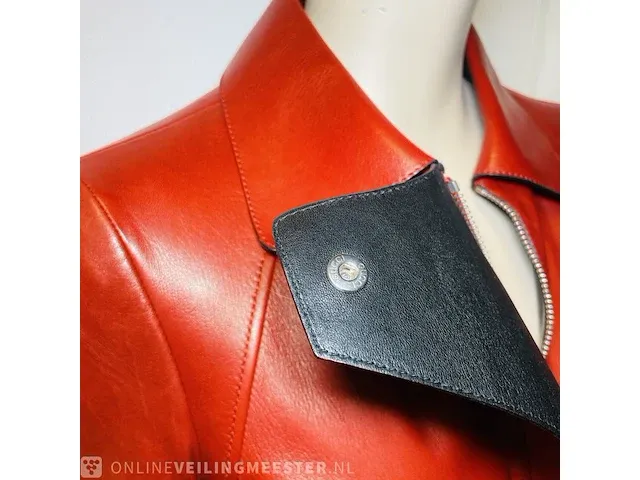 Dames luxe leder - gucci longcoat trenchcoat model leren jas van €3900,00 - afbeelding 7 van  9