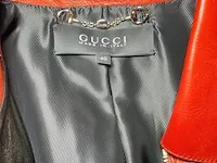 Dames luxe leder - gucci longcoat trenchcoat model leren jas van €3900,00 - afbeelding 8 van  9