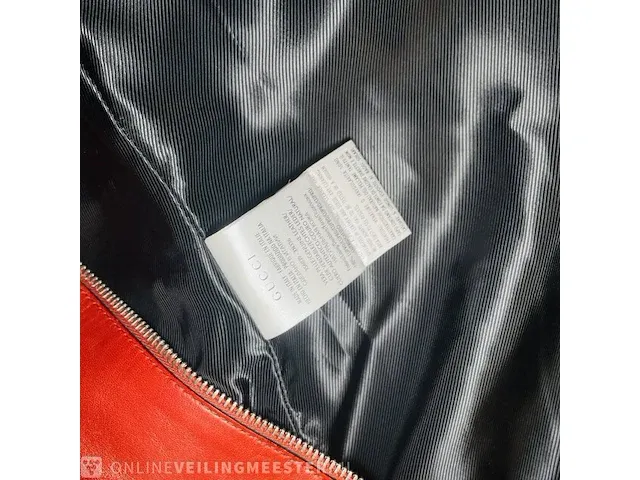 Dames luxe leder - gucci longcoat trenchcoat model leren jas van €3900,00 - afbeelding 9 van  9