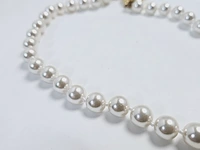 Dames parelsnoer collier - met echte japanse parels - anna valerie adolf - afbeelding 3 van  4
