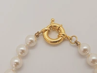 Dames parelsnoer collier - met echte japanse parels - anna valerie adolf - afbeelding 4 van  4