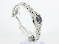 Dames polshorloge breitling, callistino, blauwe wijzerplaat, bouwjaar ca. 2000 - afbeelding 4 van  10
