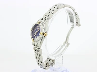 Dames polshorloge breitling, callistino, blauwe wijzerplaat, bouwjaar ca. 2000 - afbeelding 6 van  10