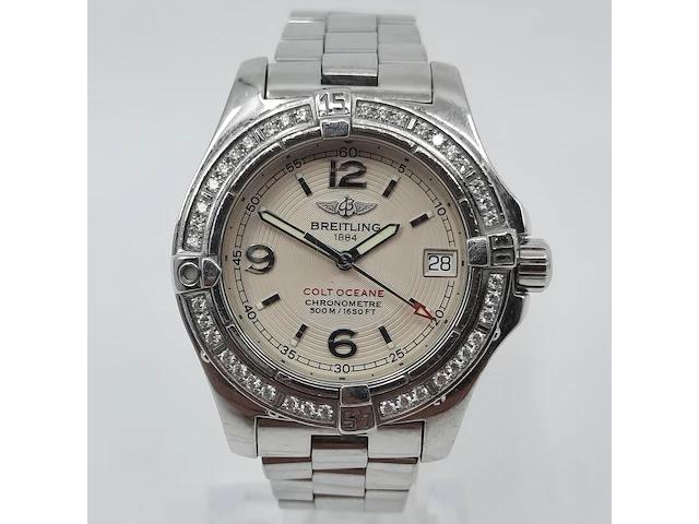 Dames polshorloge, breitling, colt oceane a77380 - afbeelding 12 van  25