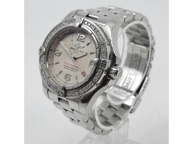 Dames polshorloge, breitling, colt oceane a77380 - afbeelding 19 van  25