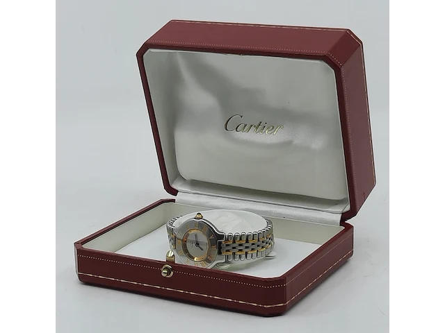 Dames polshorloge, cartier, must de cartier 21 - afbeelding 15 van  28