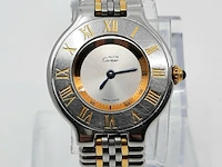 Dames polshorloge, cartier, must de cartier 21 - afbeelding 12 van  28