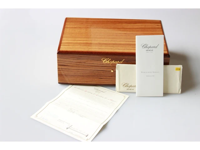 Dames polshorloge chopard, your hour, parelmoer, bouwjaar 2001 - afbeelding 4 van  12