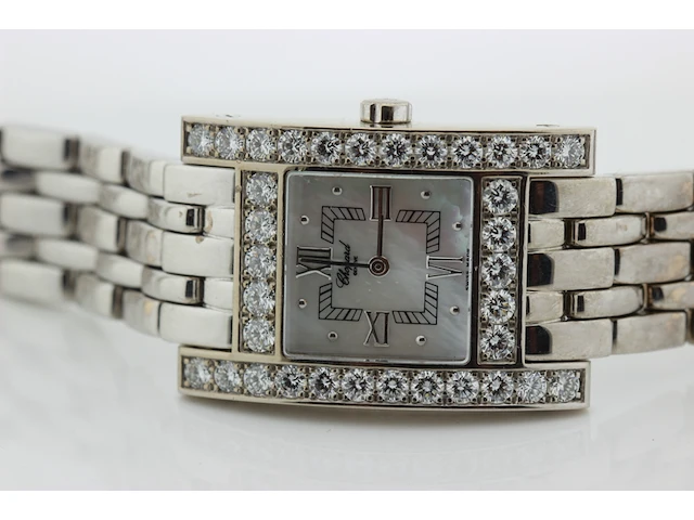 Dames polshorloge chopard, your hour, parelmoer, bouwjaar 2001 - afbeelding 10 van  12