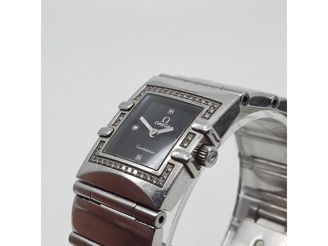 Dames polshorloge, omega, constellation quadra - afbeelding 2 van  26