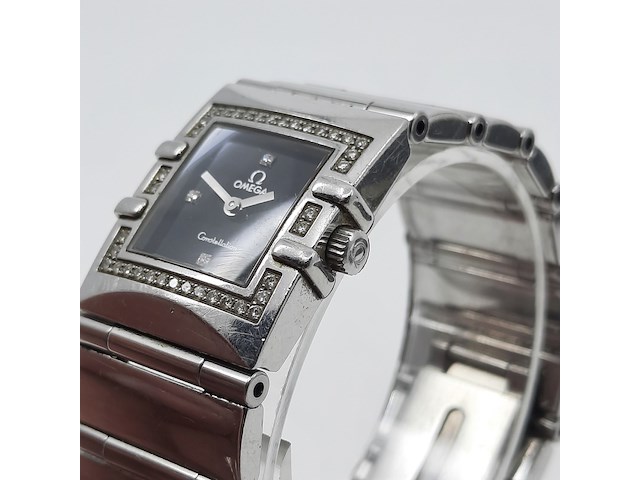 Dames polshorloge, omega, constellation quadra - afbeelding 3 van  26