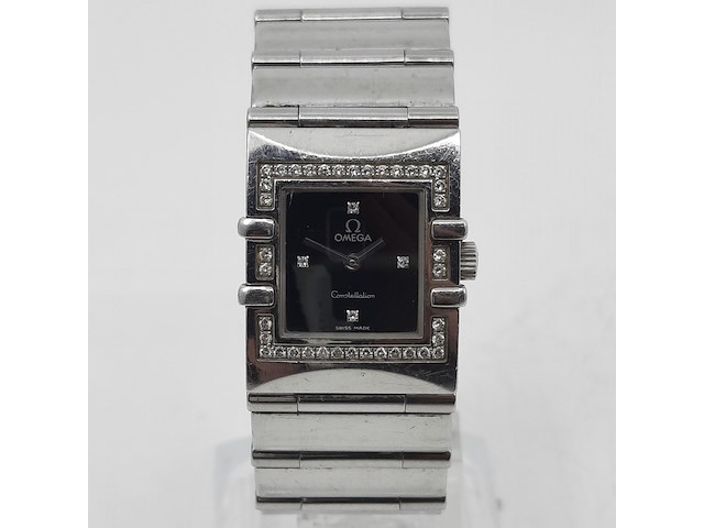 Dames polshorloge, omega, constellation quadra - afbeelding 12 van  26