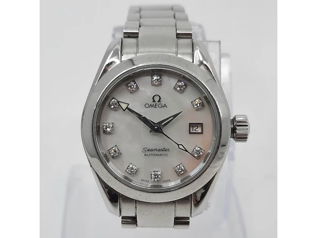 Dames polshorloge, omega, seamaster aqua terra - afbeelding 12 van  20