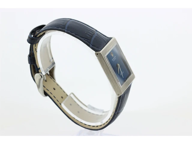 Dames polshorloge rolex, cellini, blauwe wijzerplaat, bouwjaar 1970 - afbeelding 3 van  9