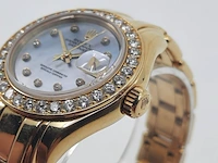 Dames polshorloge, rolex, datejust pearl master - afbeelding 3 van  26