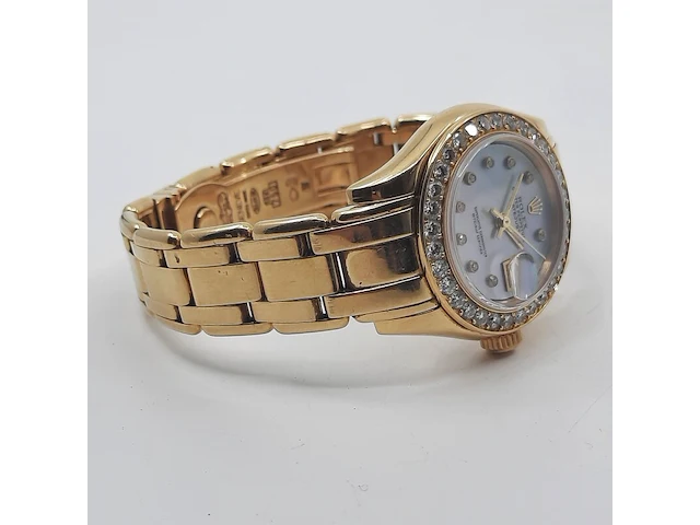 Dames polshorloge, rolex, datejust pearl master - afbeelding 15 van  26