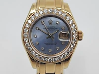 Dames polshorloge, rolex, datejust pearl master - afbeelding 12 van  26